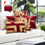 Pack of 5 cushion cover (Maroon)