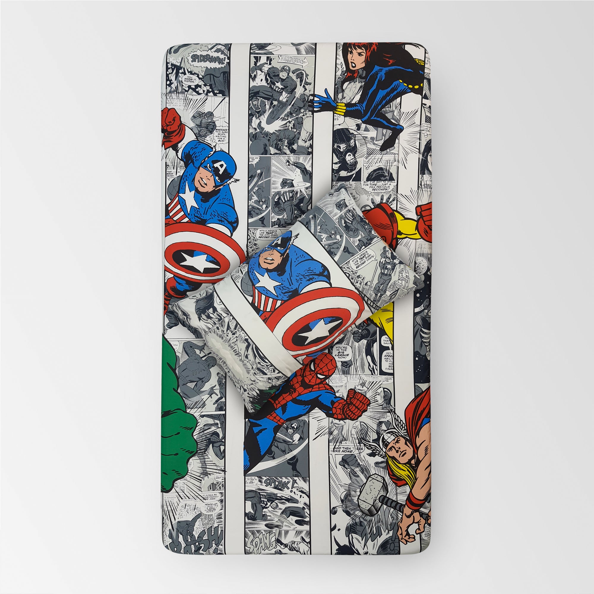 Cotton Kids Fitted bedsheet (Marvel Comics)