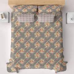 PASTEL GRAY XARA BED SHEET SET