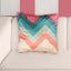 Velvet Zig Zag Cushion Cover (Multi)
