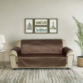 RHS Raw Silk Sofa cover (Brown)