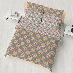SOFT FLORAL 6-Pcs Comforter Set