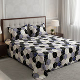 GILDED BLACKSTONE Sateen Bed Sheet Set