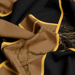 NOIR BLOOM Sateen Bed Sheet Set