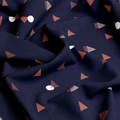 BLUE PRISM Sateen Bed Sheet Set