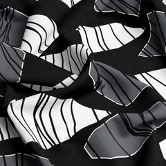 MONOCHROME MOOD SATEEN BED SHEET SET