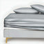 SILVER ELEGANCE SILK BED SHEET