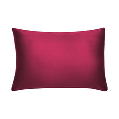 CRIMSON RED SILK BED SHEET