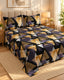 TRIANGLE ABSTRACT Sateen Bed Sheet Set