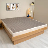 Water Proof Mattress Protector Stripe (Black)