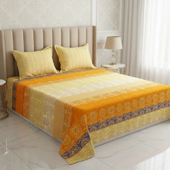 SUNSET MEDELLION STRIPE Xara Bed Sheet Set