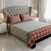 GEOMETRIC WEAVE Xara Bed Sheet