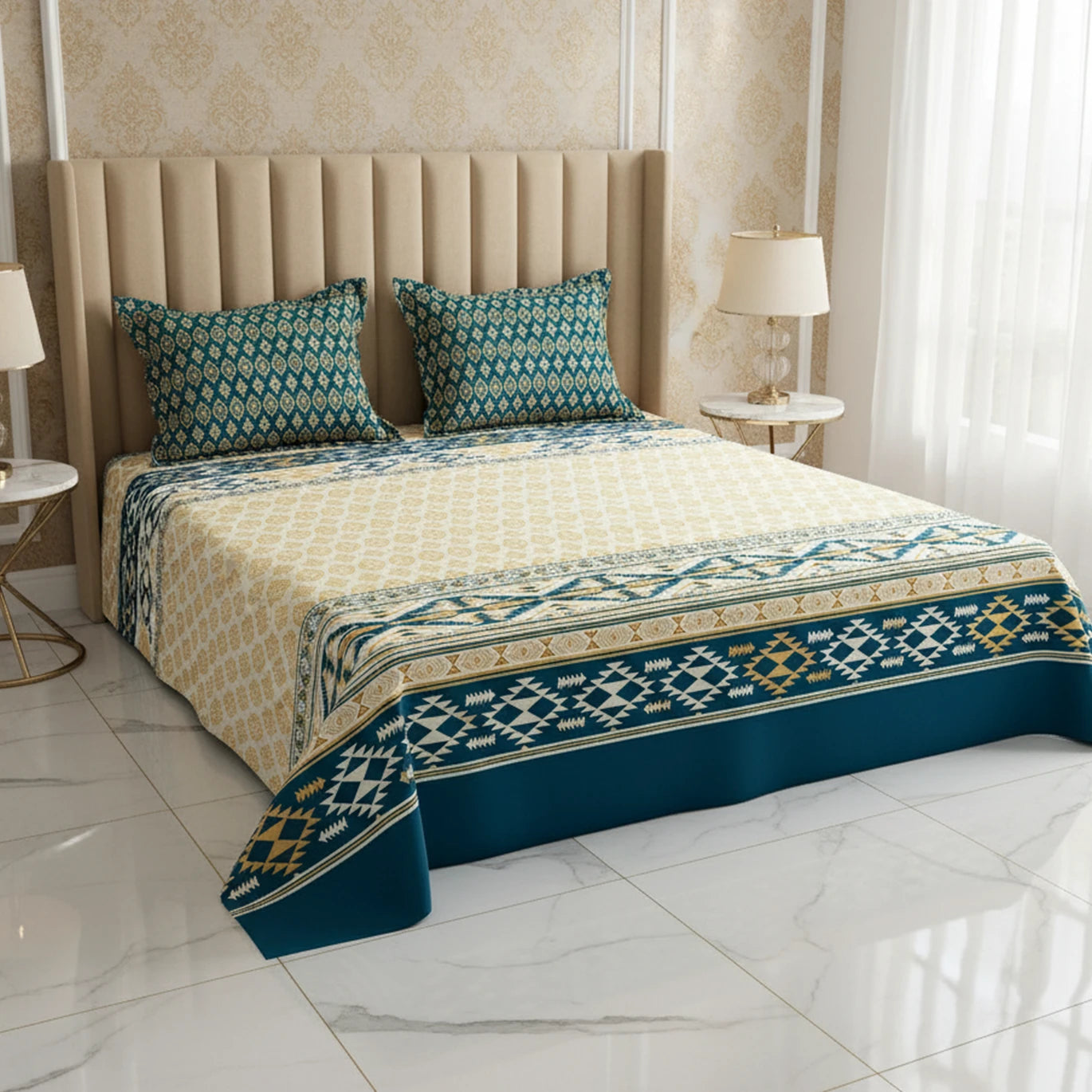 Xara Bed Sheet Set - 8831-32