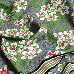 MOSS FLORAL Xara Fitted Bed Sheet Set