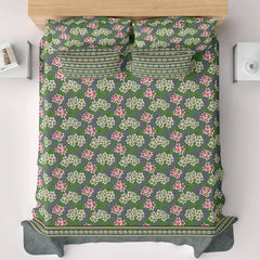 MOSS FLORAL Xara Bed Sheet Set