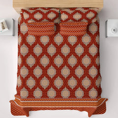 TERRACOTTA JAAL Xara Bed Sheet Set