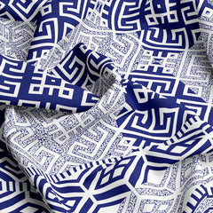 COOL BLUE XARA BED SHEET SET