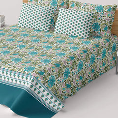 SEA FLORA XARA BED SHEET SET