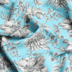 TEAL ROSES Xara Fitted Bed Sheet Set