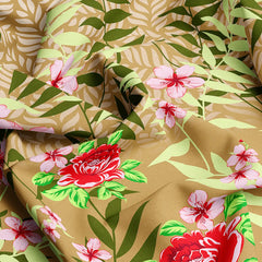 AUTUMN FLORAL XARA BED SHEET SET