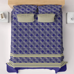 MAJESTIC BLUE XARA BED SHEET SET