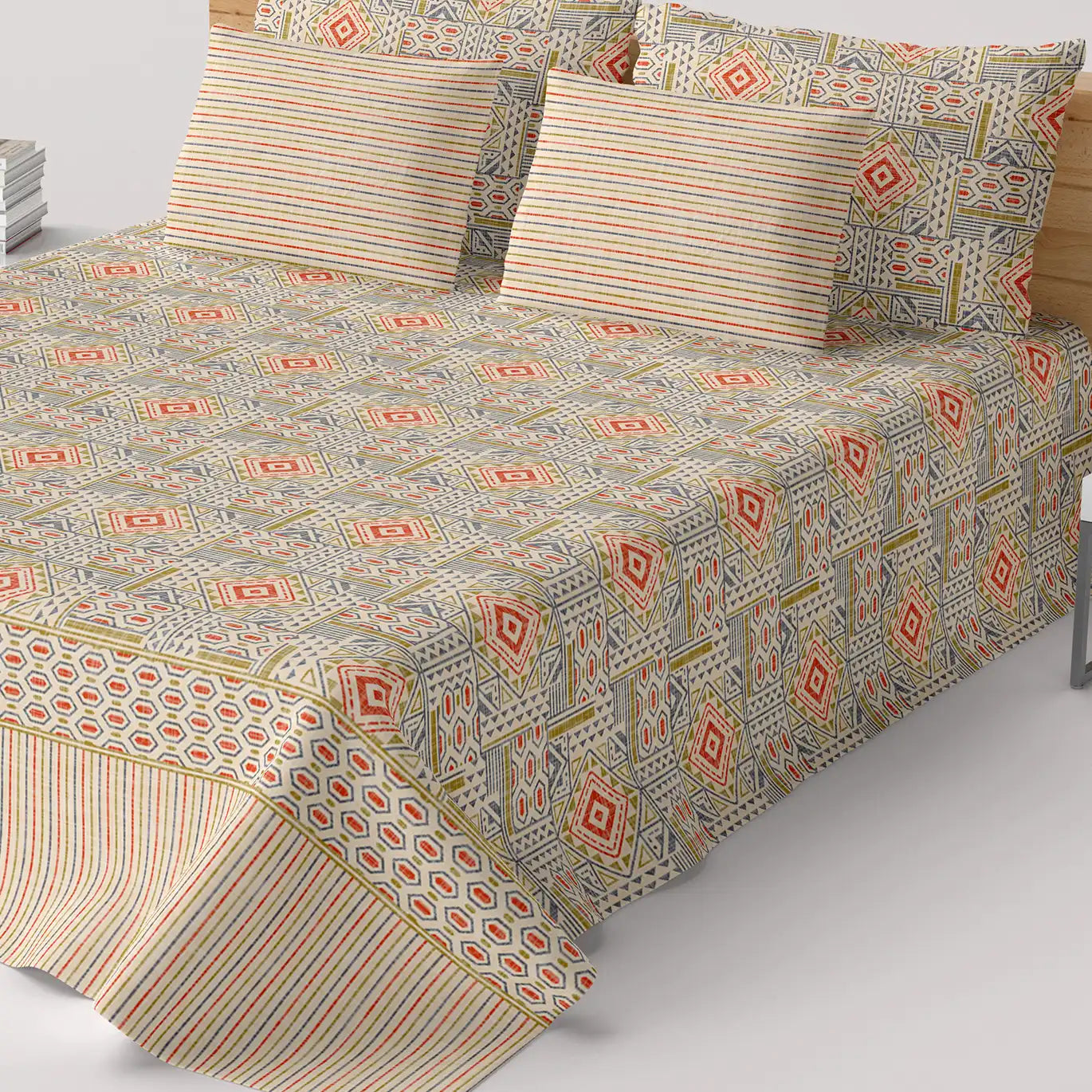 Xara Bed Sheet Set - 9058-59
