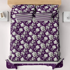 VOILET ORCHID XARA BED SHEET SET