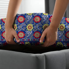OCEAN FLORA Xara Fitted Bed Sheet Set