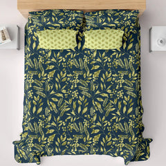Golden Foliage - Bedsheet Set