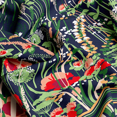 Xara Indigo Garden Bed Sheet Set