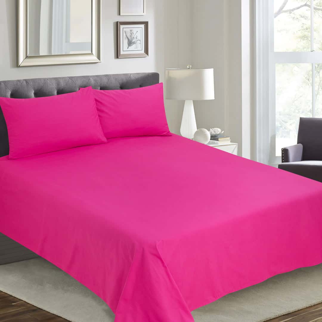 VIVID MICRO COTTON BED SHEET