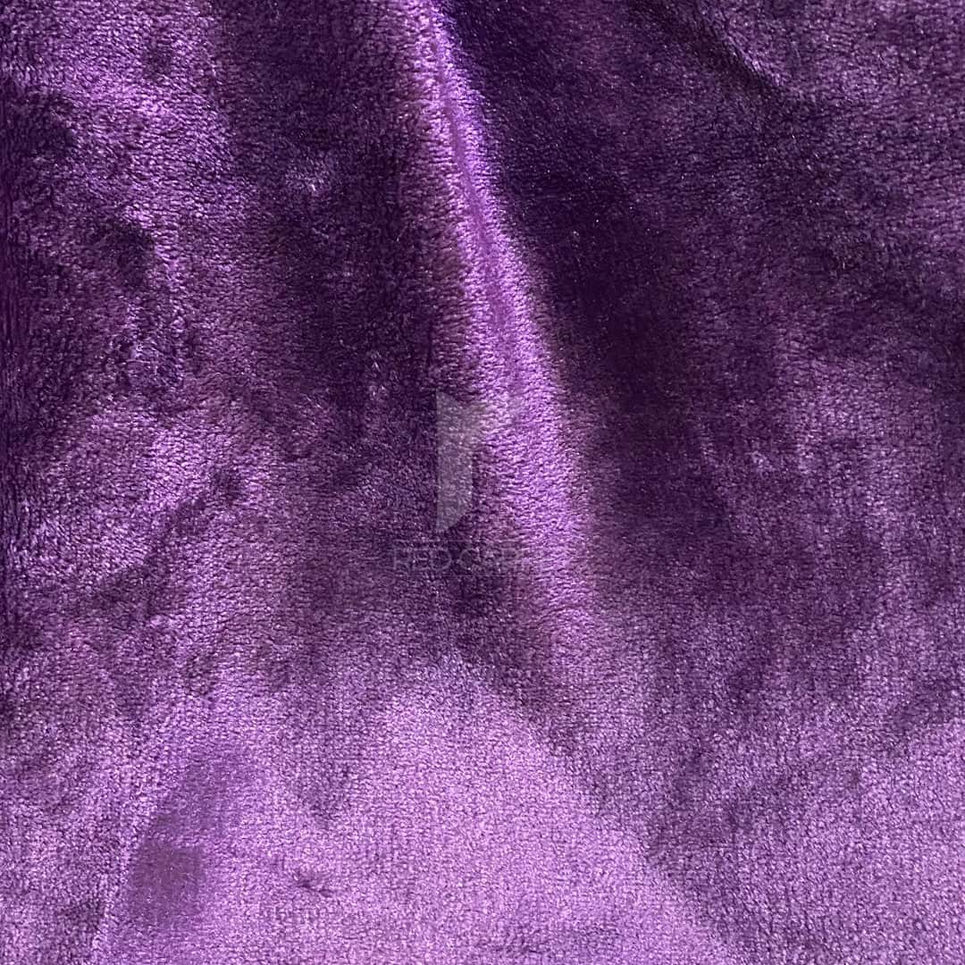 Solid fleece blanket (Dark Purple)