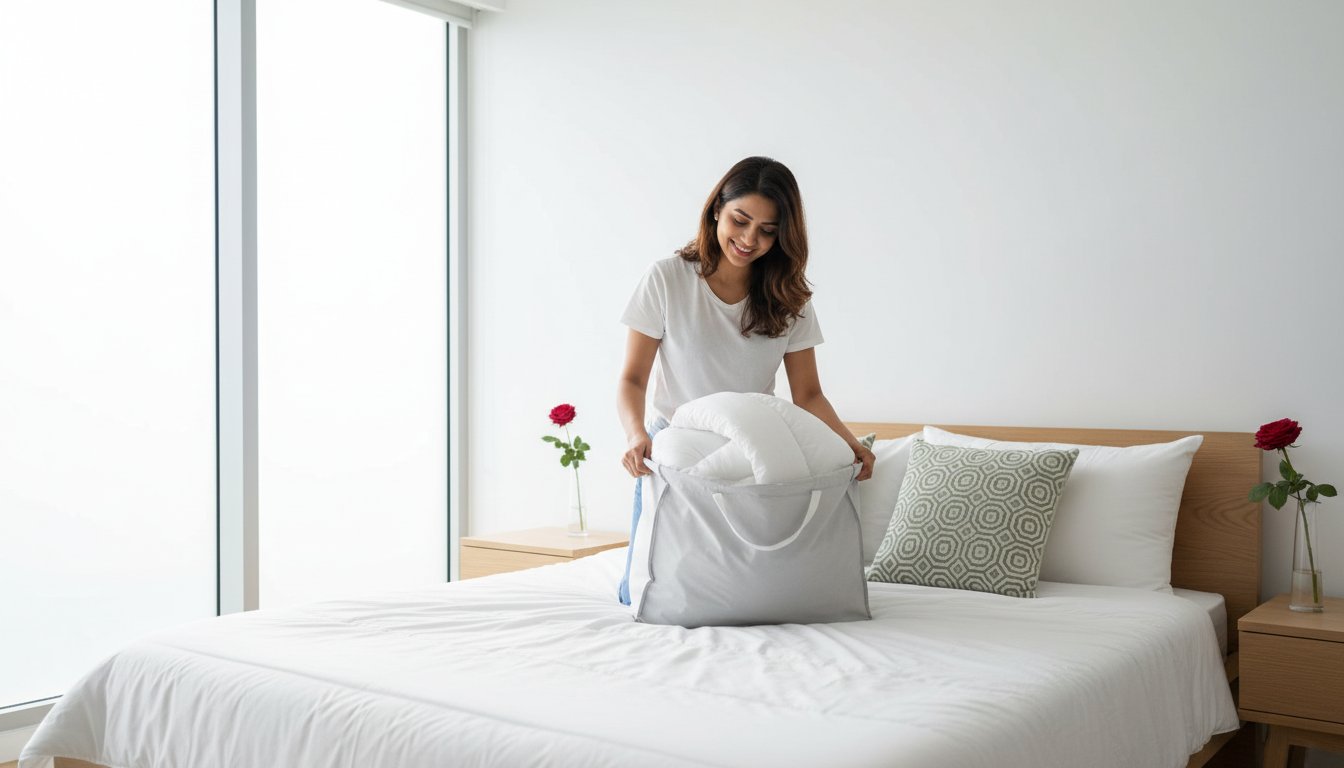 How to Store Comforters: Keep Your Bedding Fresh & Fluffy