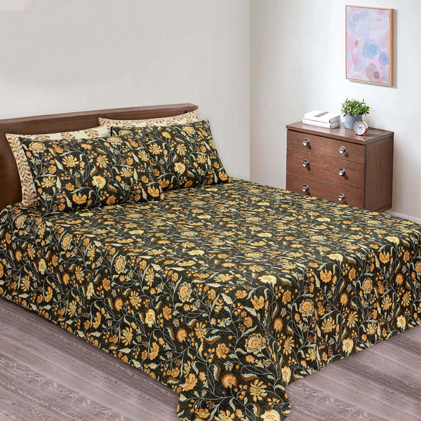 Heirloom Flora Luxury Cotton Percale Bedsheet