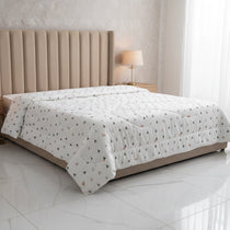 Cotton Percale King Comforter – 1017 (Reversible)