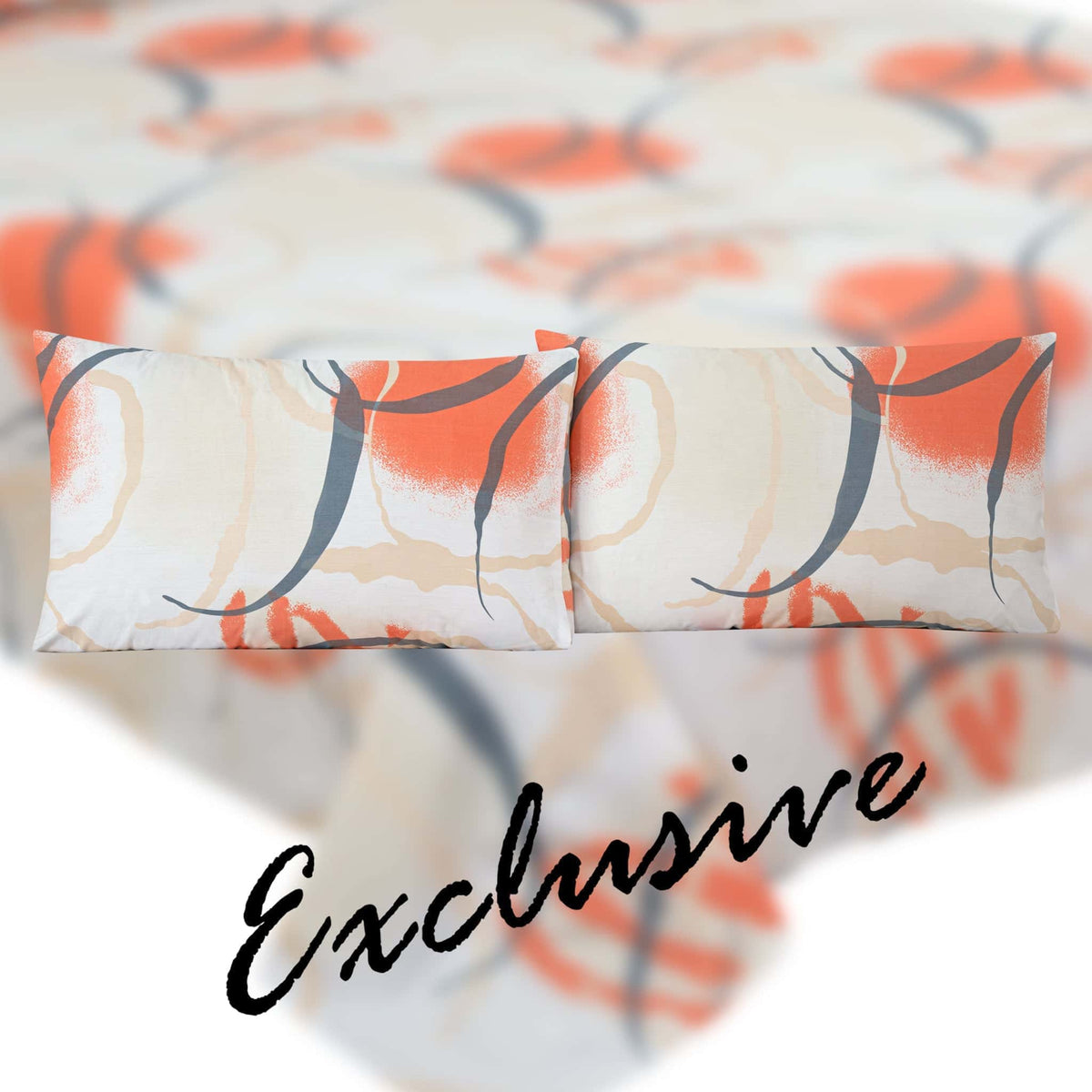 Woven Grid Cotton Percale Bed sheet
