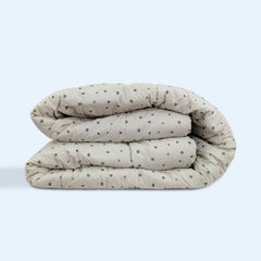 Cotton Percale King Comforter - 1019 Dotted