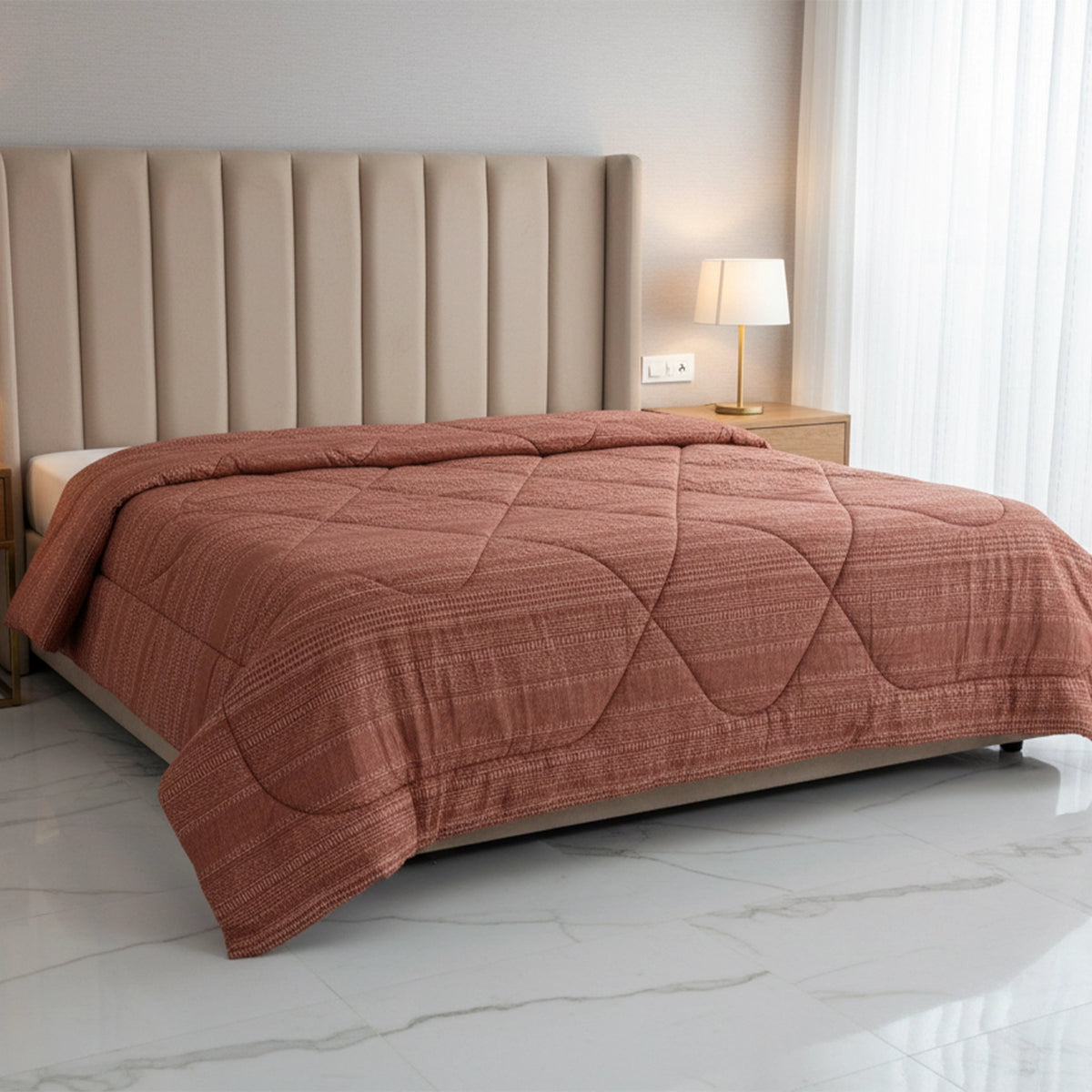 Cotton Percale King Comforter - 1020 (Rev) Main image