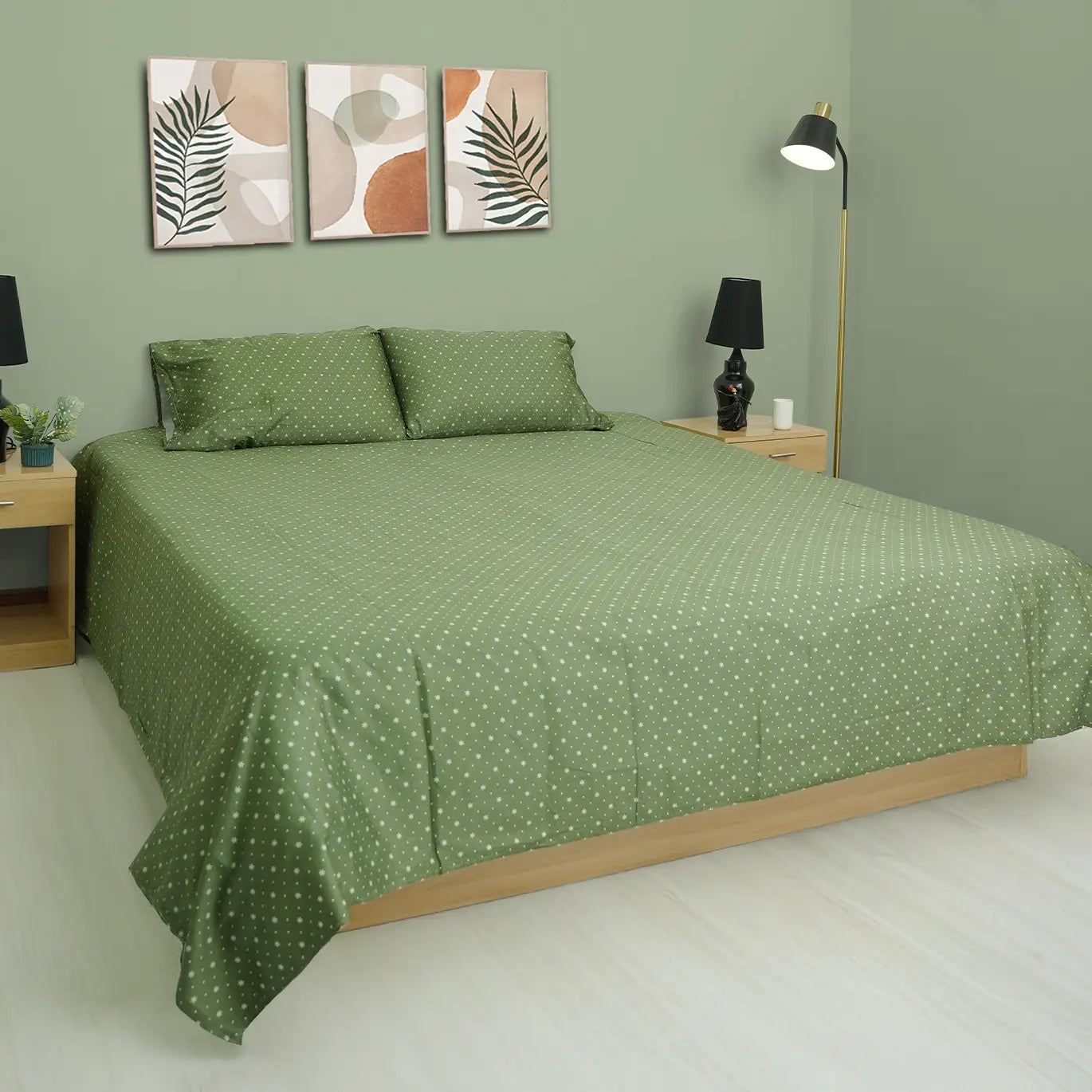 RHS Cotton Satin bedsheet 1039