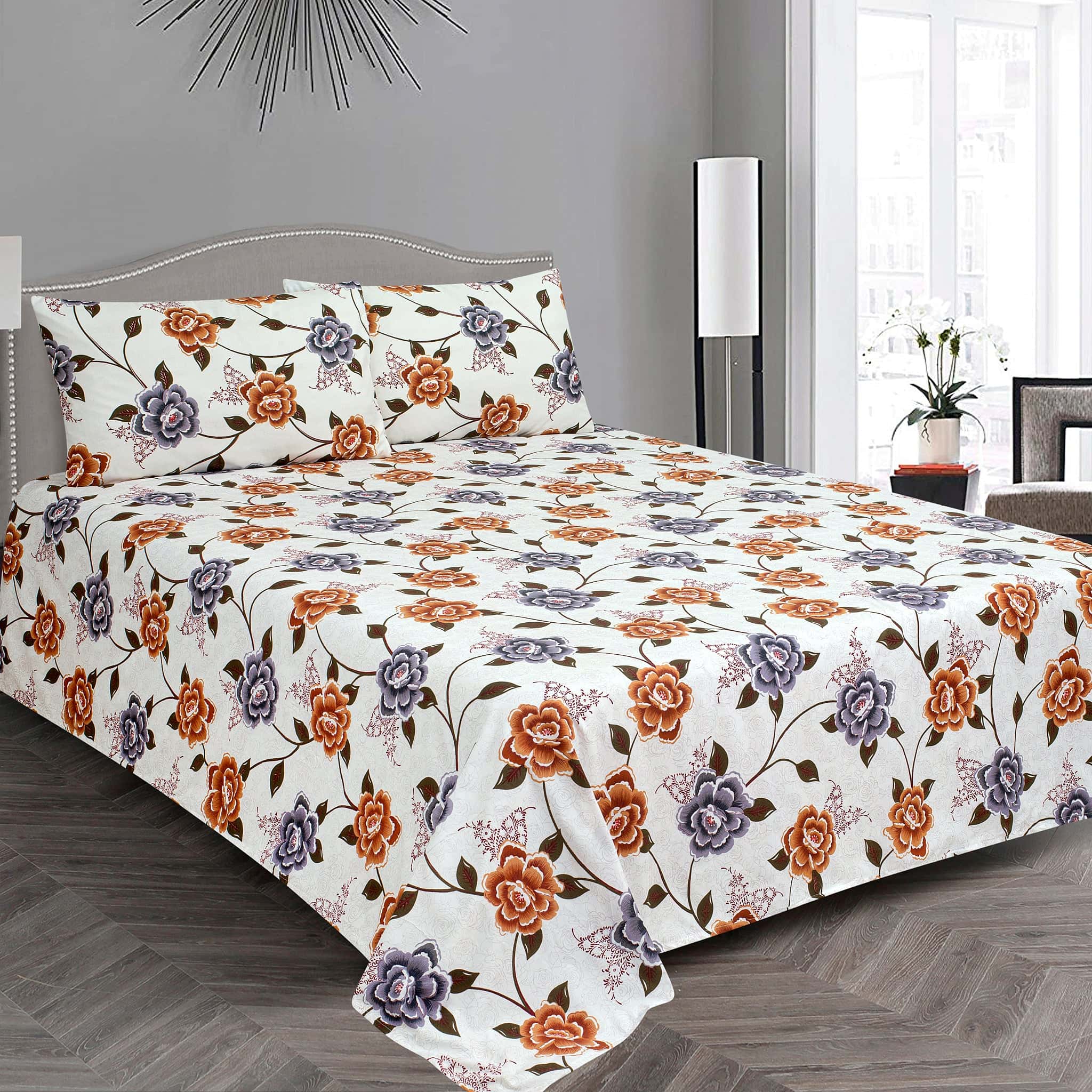 Luxury Micro Cotton Bedsheet (1044)