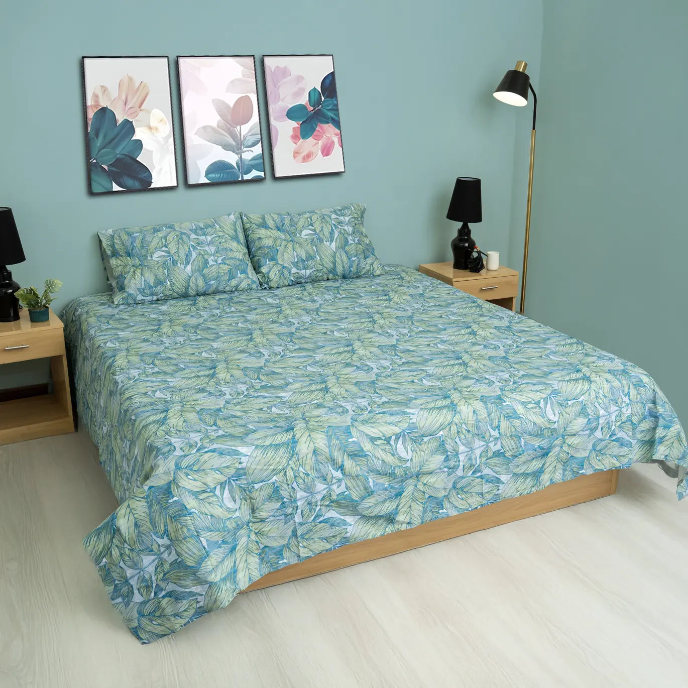 Tropical Lagoon - Bedsheet Set