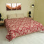 Red Statement Luxury Cotton Percale Bedsheet