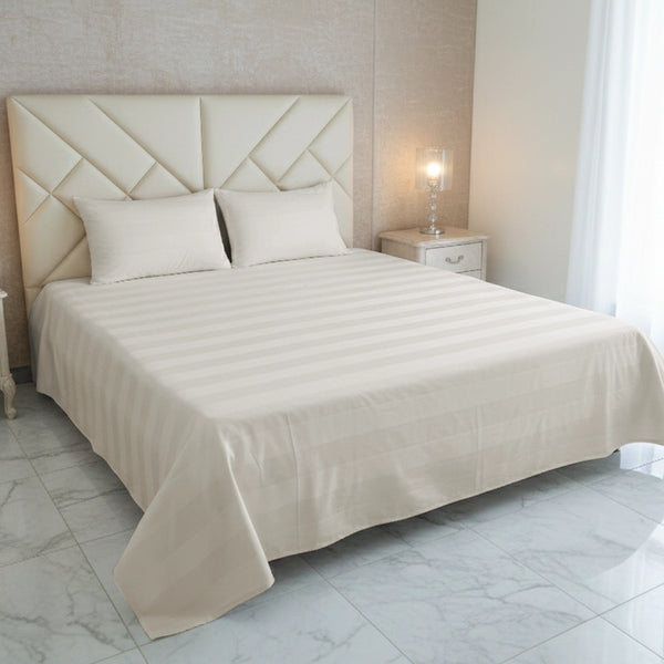 RHS Cotton Satin Stripe 1071 (Cream)