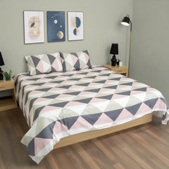 Luxury Cotton Satin bedsheet Pyramid