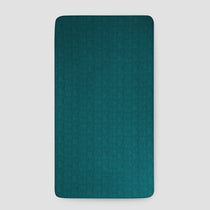 Teal Crossweave - Kids Fitted Bedsheet