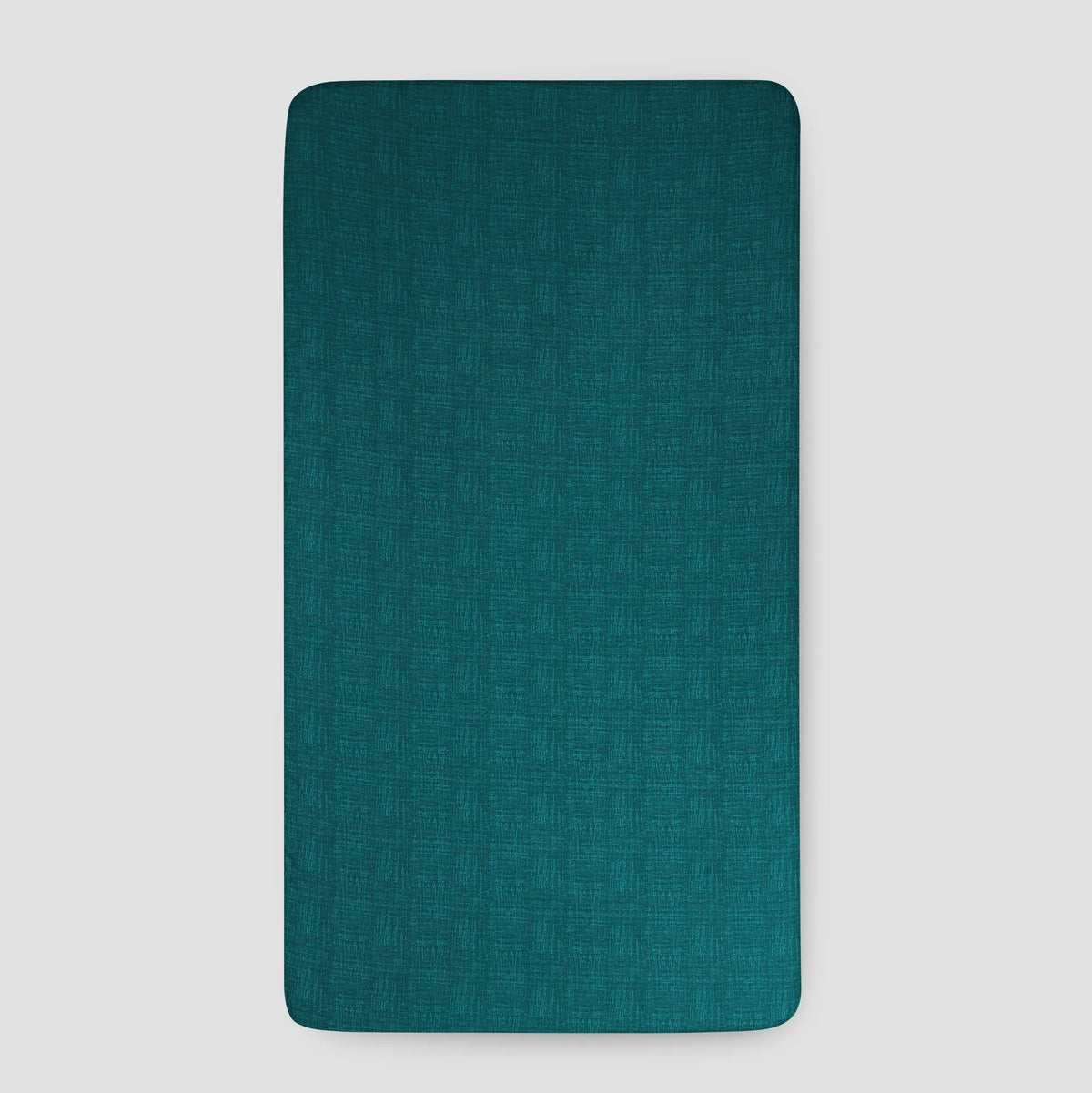 Teal Crossweave - Kids Fitted Bedsheet
