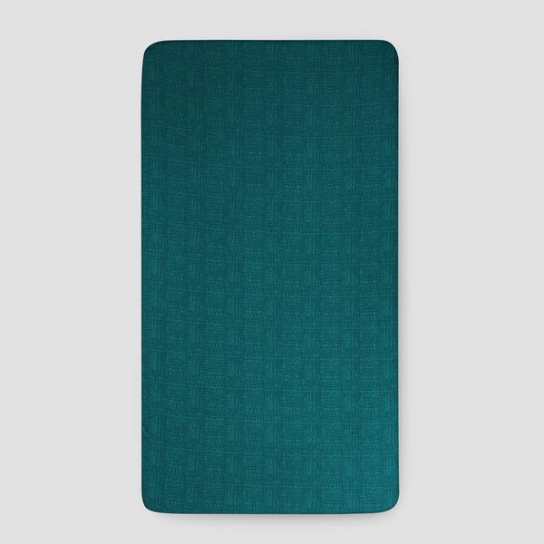 Teal Crossweave - Kids Fitted Bedsheet