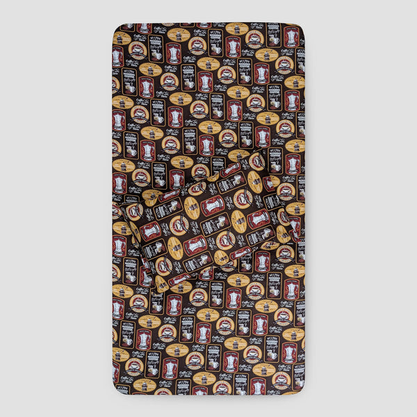 Caffeine Classic - Kids Fitted Bedsheet