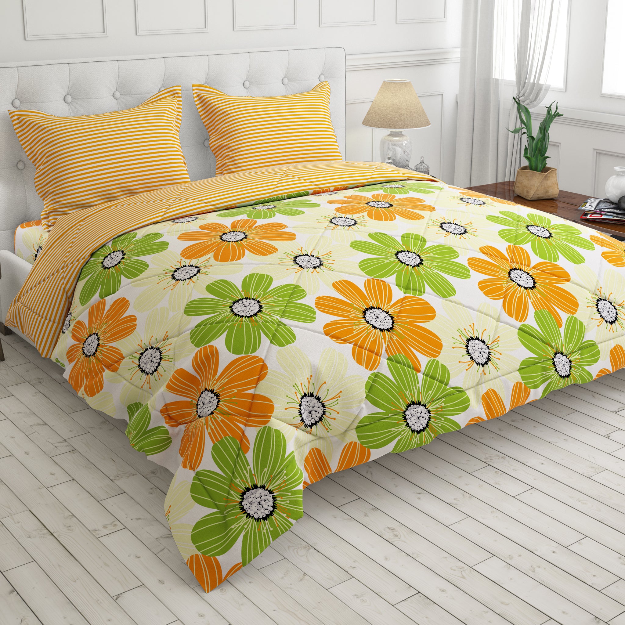 Sateen comforter set 4035