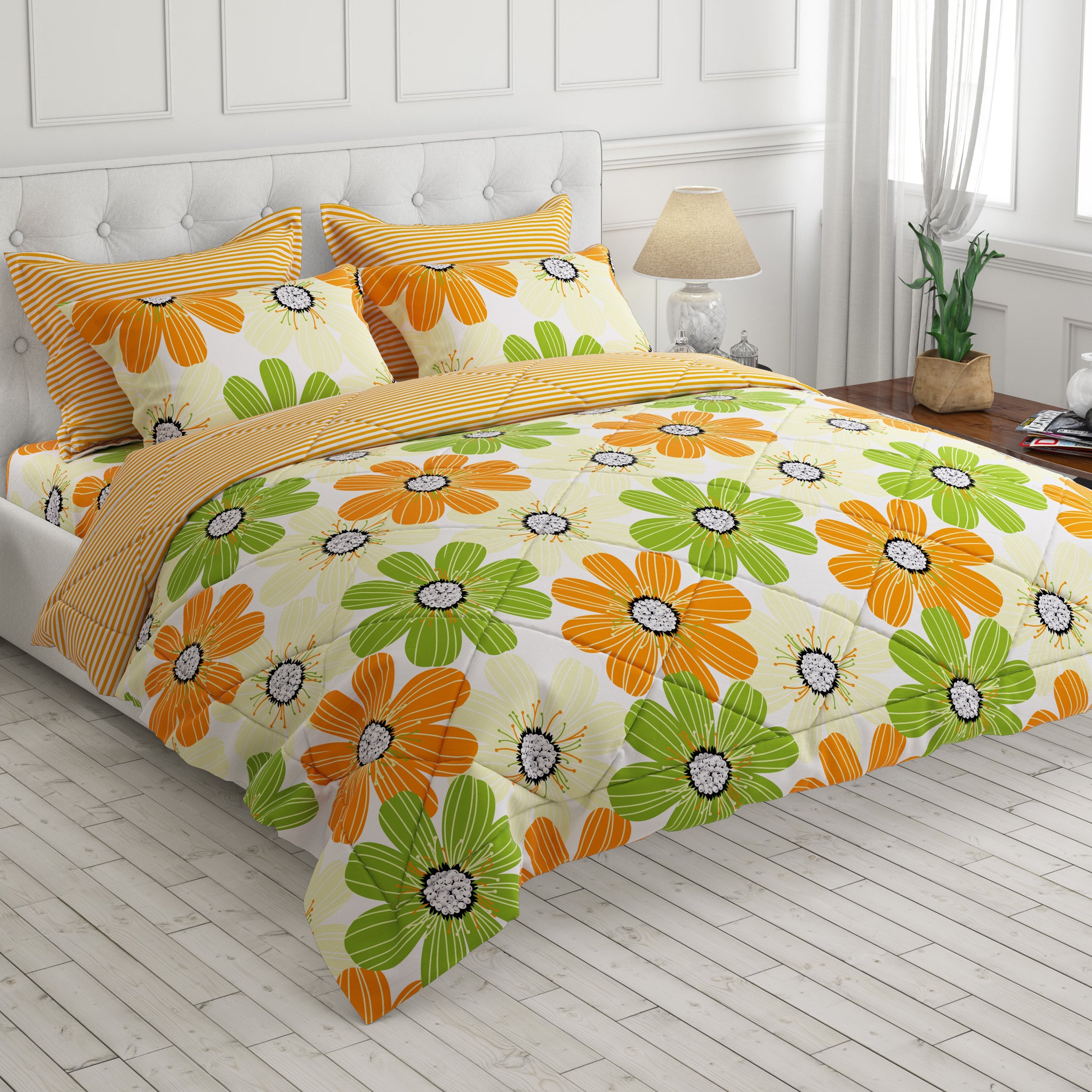 Sateen comforter set 4035